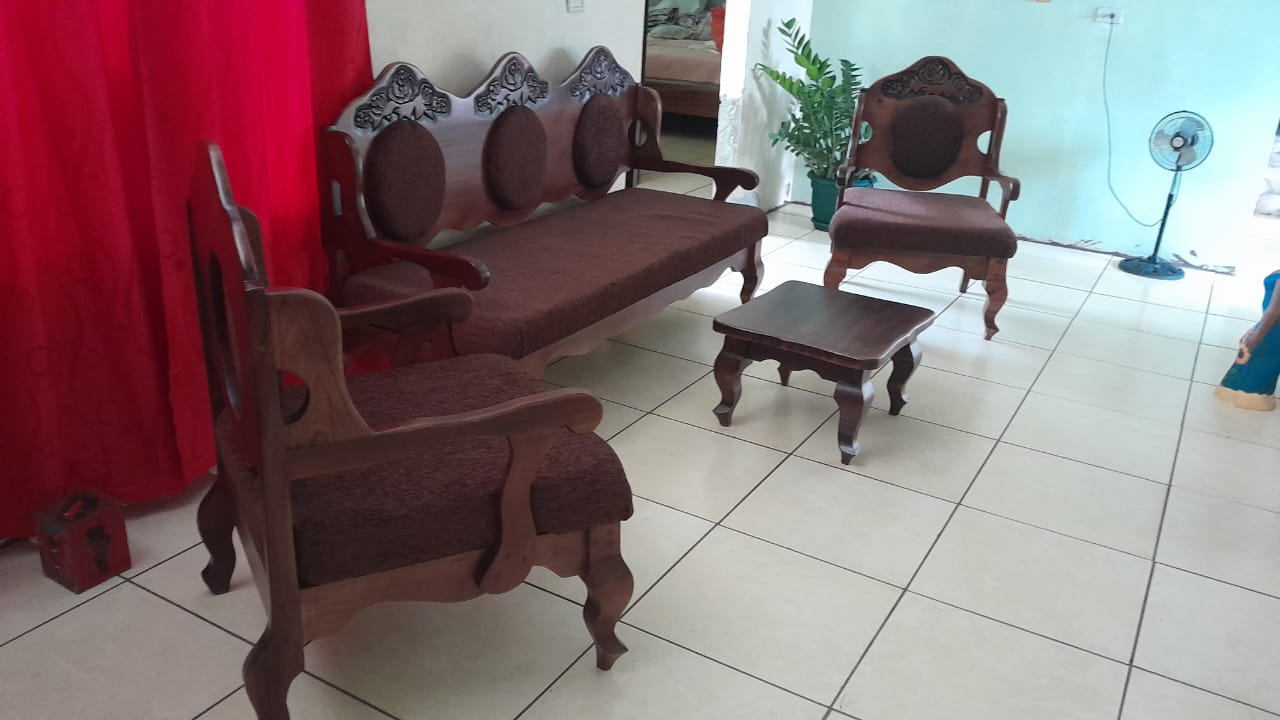 Juego de sala colonial - Imagen 2